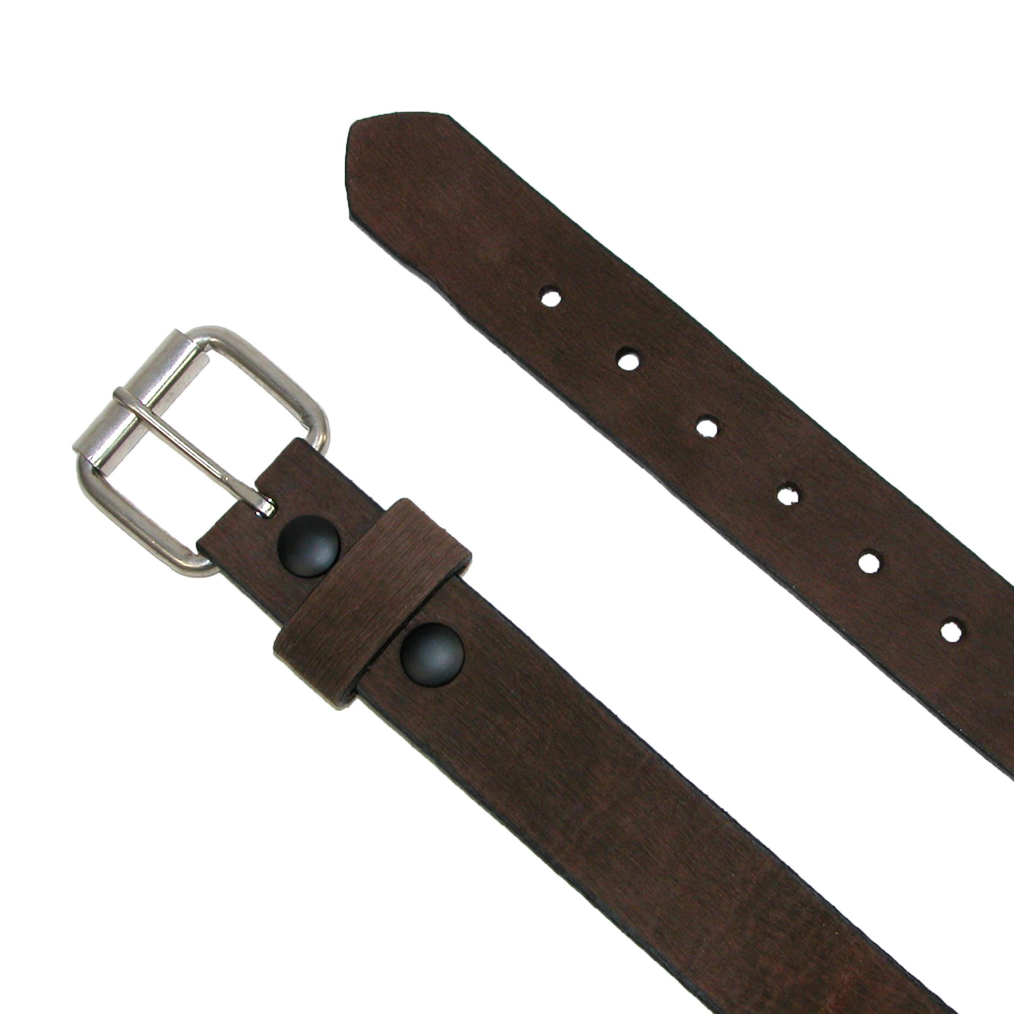 Boston Leather Men's Bark Belt