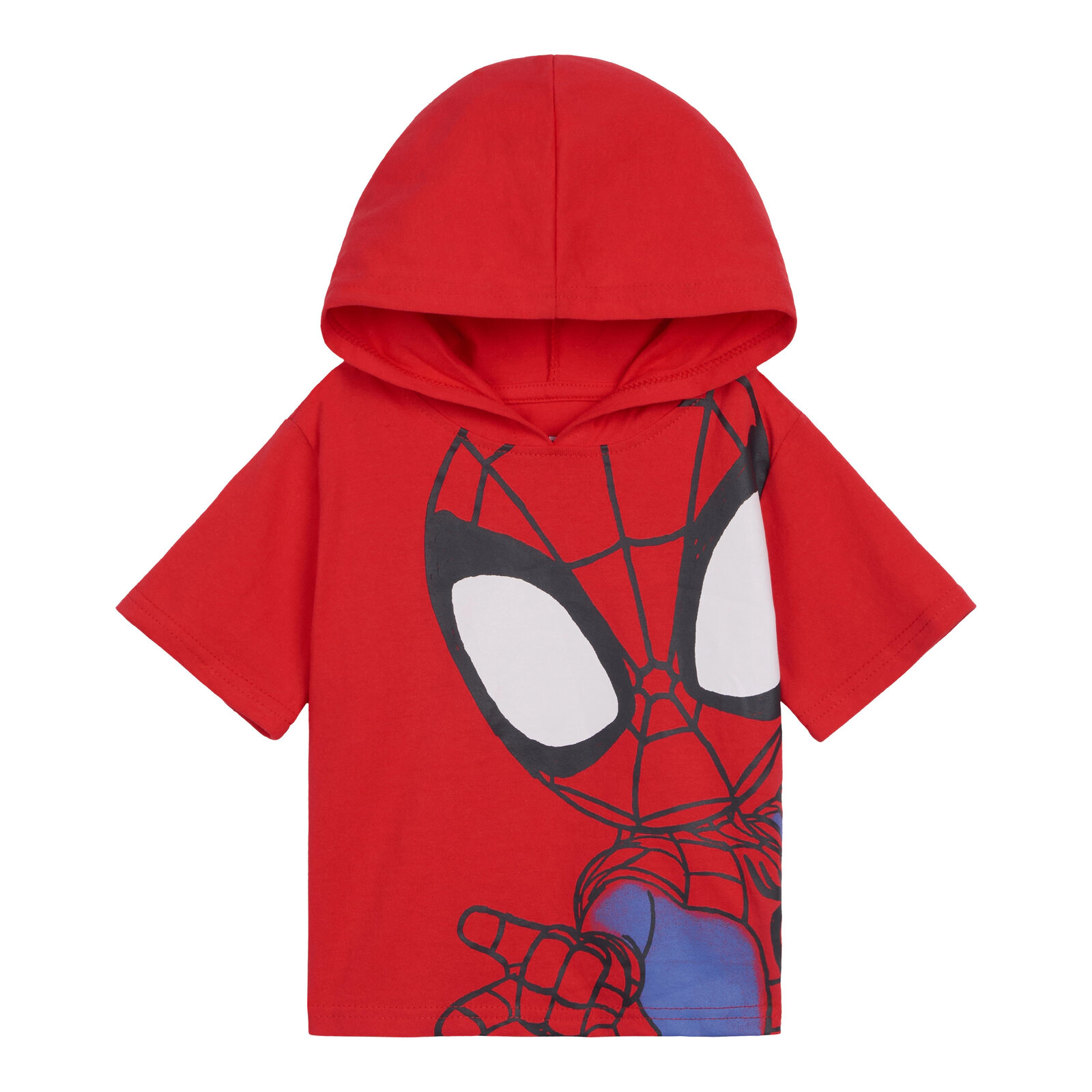 Marvel Spidey and His Amazing Friends Boys' Hooded T-Shirt Shorts Set