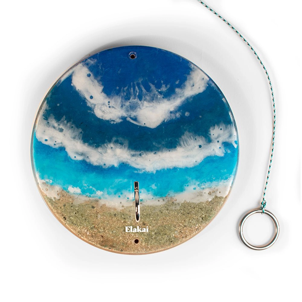 Elakai The Beach Epoxy Resin Wayfarer Art Hook Ring Game