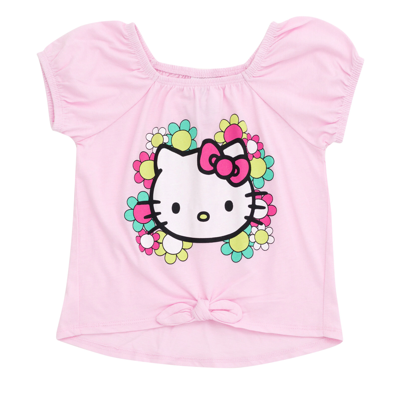 Hello Kitty Girls' 2-Piece T-Shirt and Skirt Set