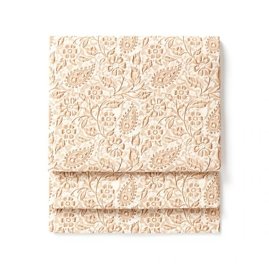 Alilang Unisex Floral Embroidered Table Runner with Intricate Pattern Detailing 13.5x47in