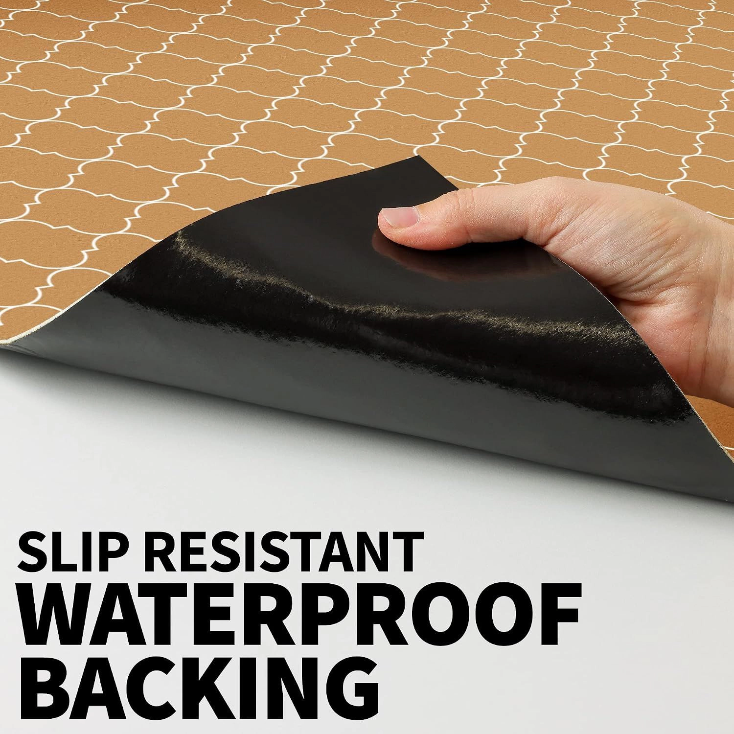 Zulay Kitchen Under Sink Mat 24x30 Inch - Slip-Resistant Under The Sink Mat Waterproof Design