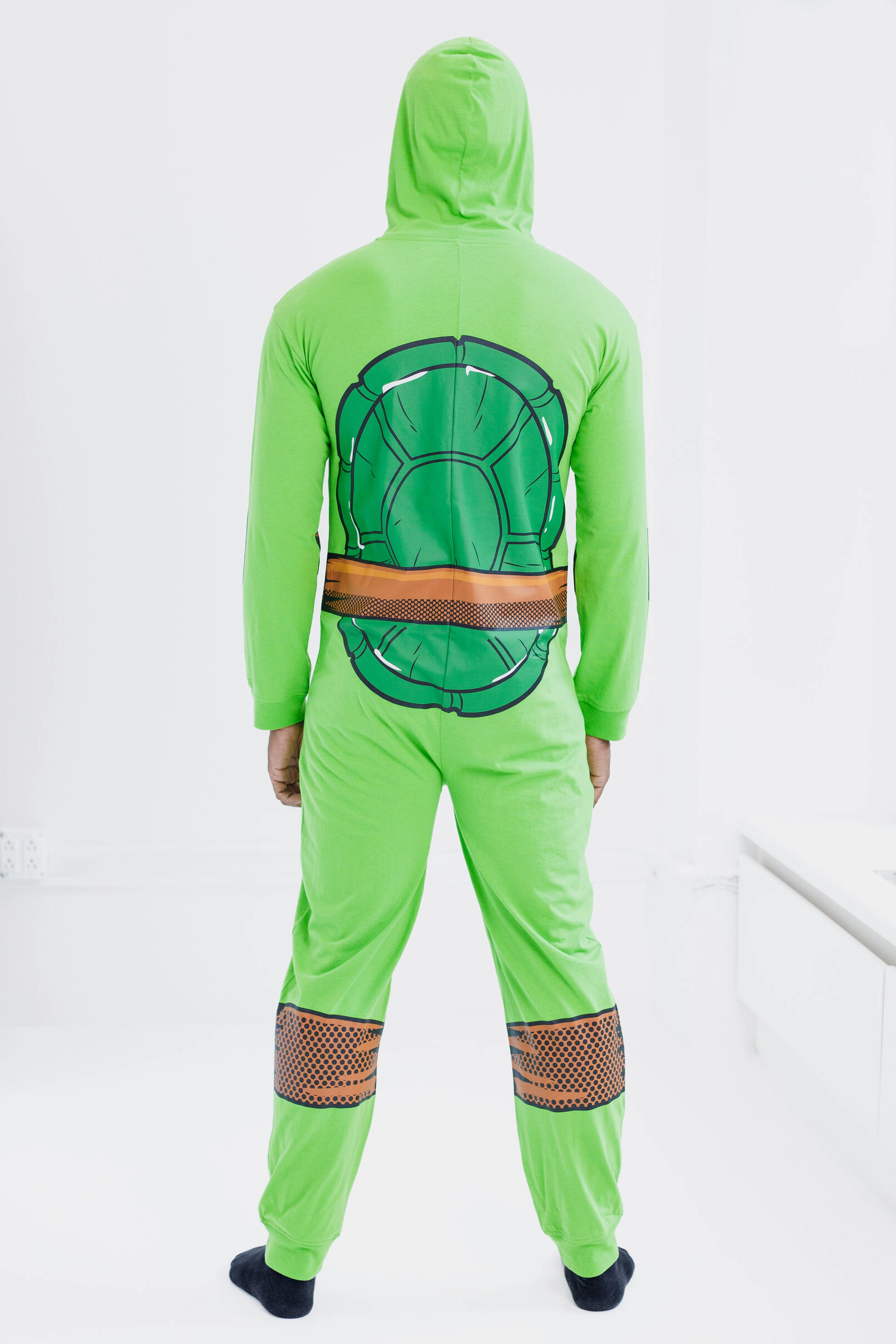Teenage Mutant Ninja Turtles Matching Family Cosplay Hooded One Piece Set