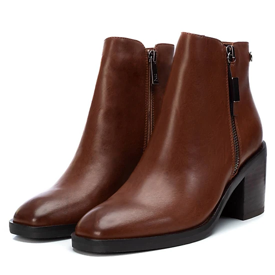XTI Women's Dress Booties Block Heel