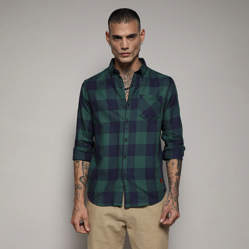 Men's Buffalo Check Shirt