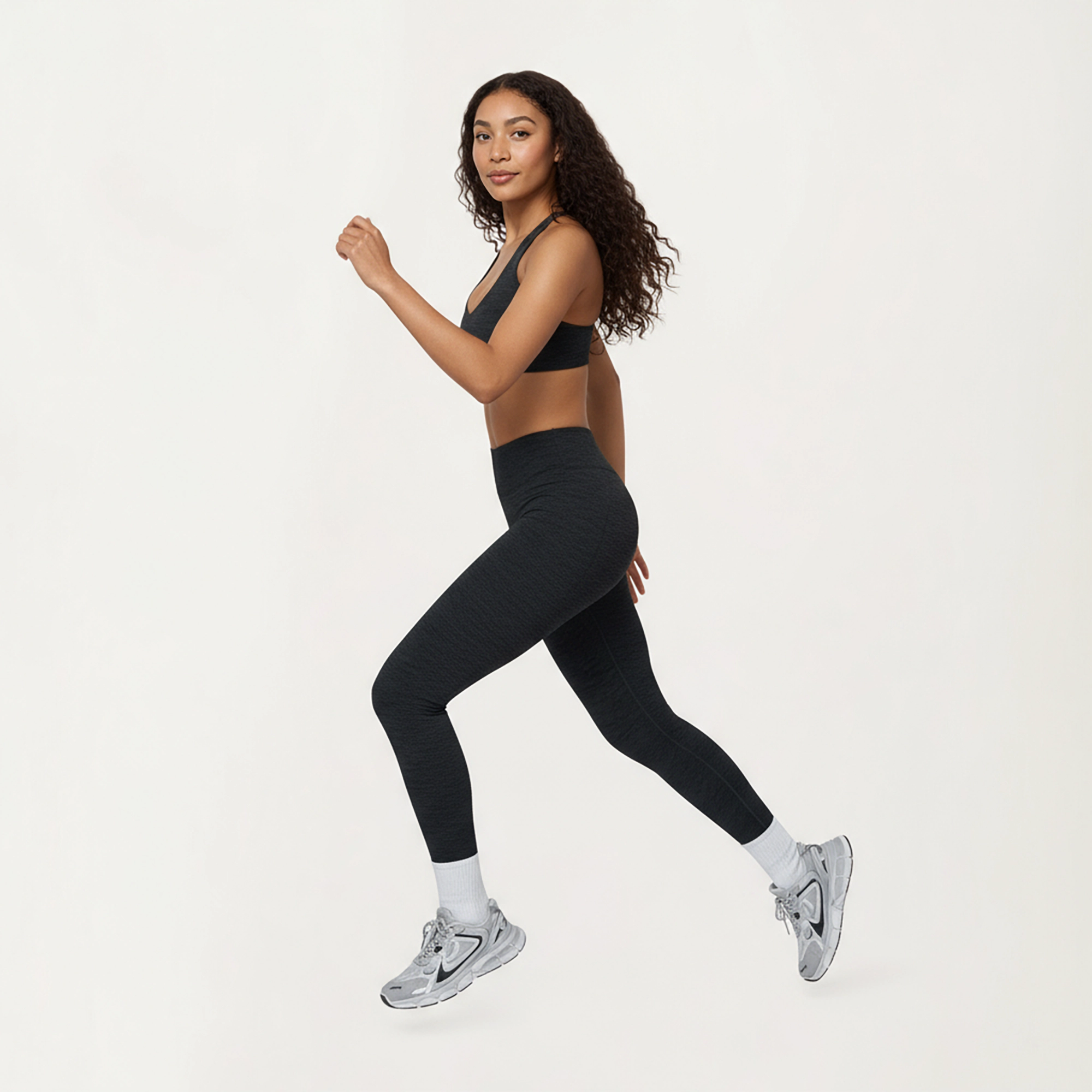 Anna-Kaci Active Women's High Waist Seamless Full Length Compression Leggings
