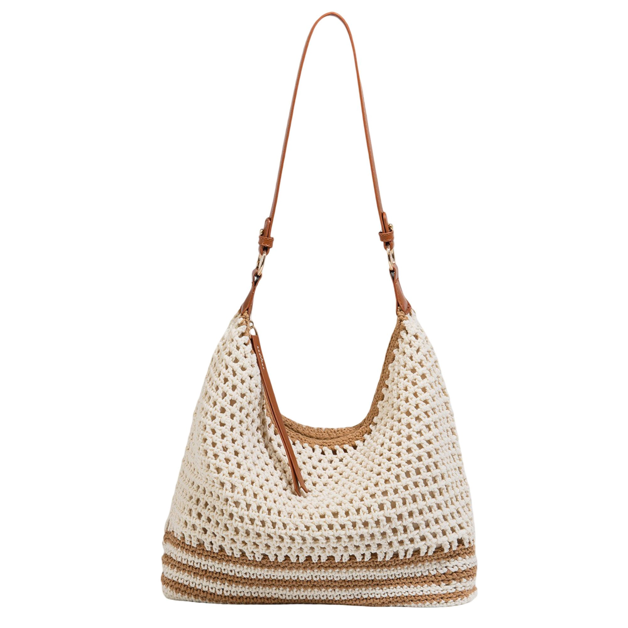 Alilang Women's Polyester Shoulder Bag with Zipper Closure