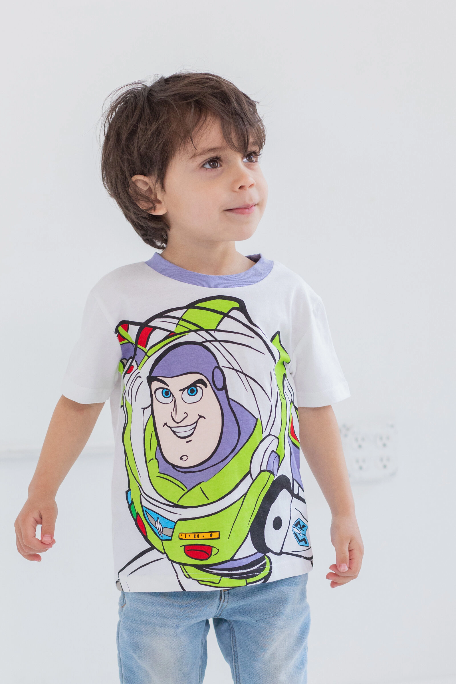 Disney Pixar Boys' 3-Pack Short Sleeve T-Shirts