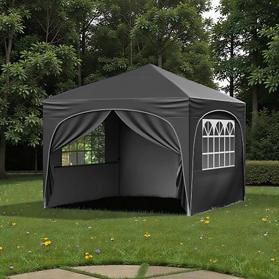 Hivvago Portable Canopy Tent with Side Panels
