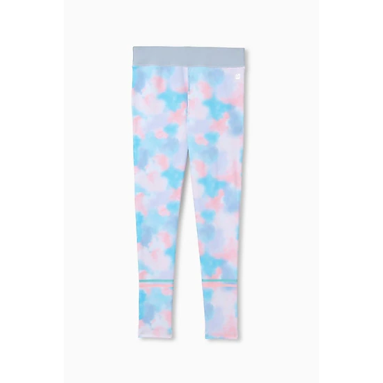 Rockets of Awesome Active Pastel Clouds Leggings for Girls