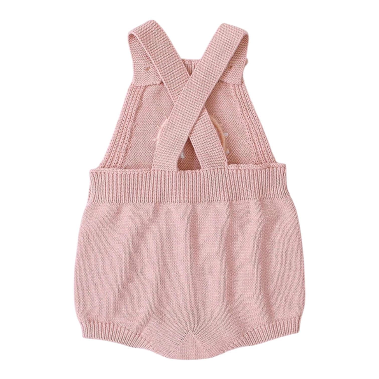 Laurenza's Baby Girls Knit Rainbow Romper