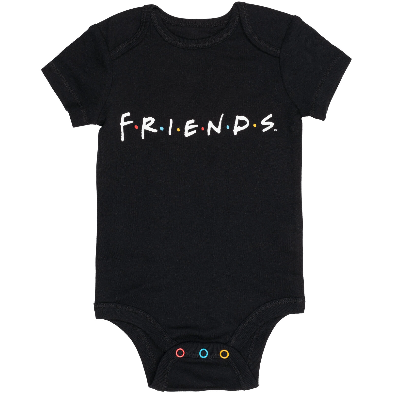 Friends Baby 3-Pack Short Sleeve Bodysuits