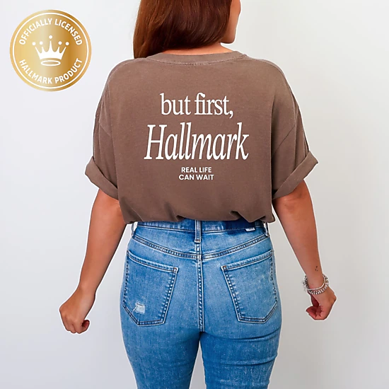 Simply Sage Market - Women's Garment Dyed Graphic T-Shirt - Hallmark ...