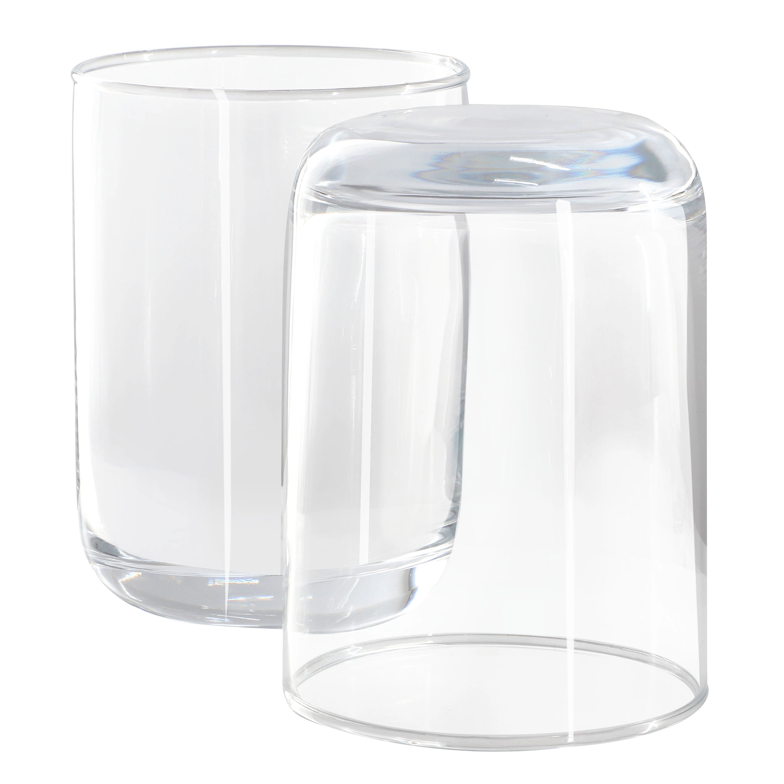 Gibson Home Emory 4 Piece 15 Ounce Double Old Fashioned Clear Glass Set