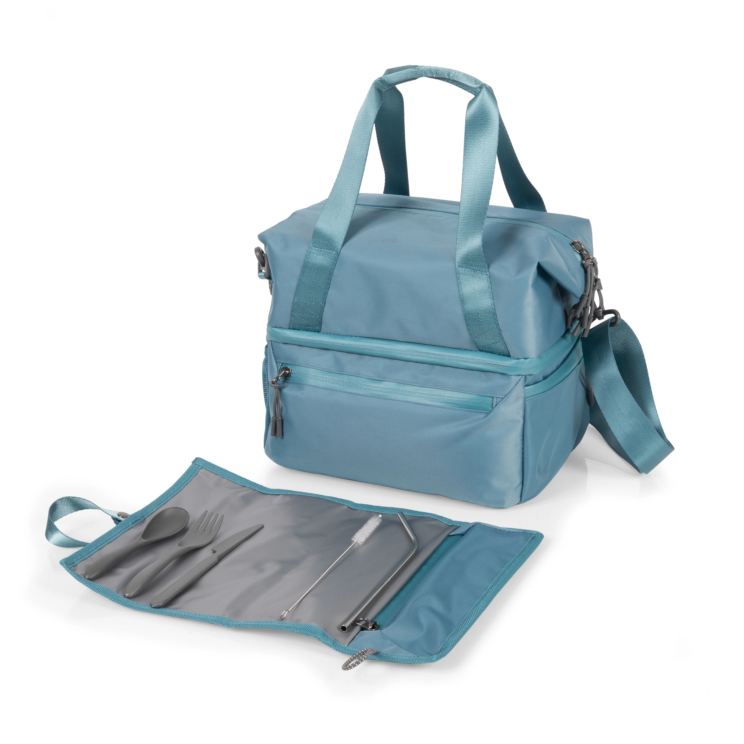 ONIVA Tarana Recycled Lunch Bag Cooler with Utensils