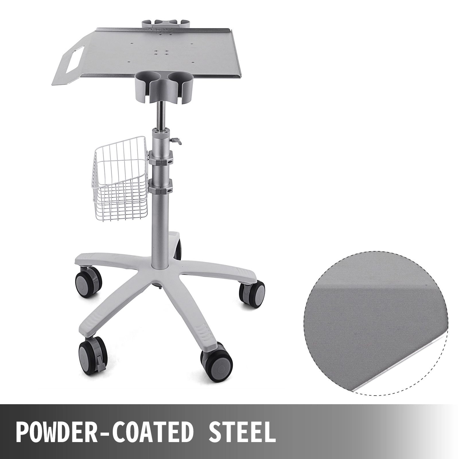 HONGGE Lab Cart Medical Cart with Cart for