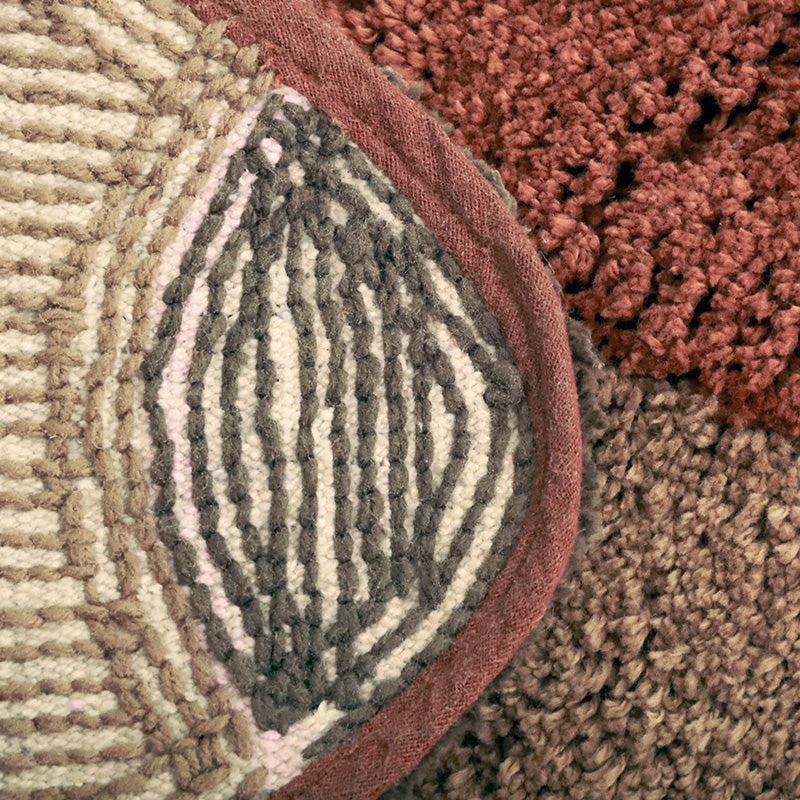 Nattiot Washable Cotton Kid'S Bedroom Rug With A Small Hedgehog - Ollen