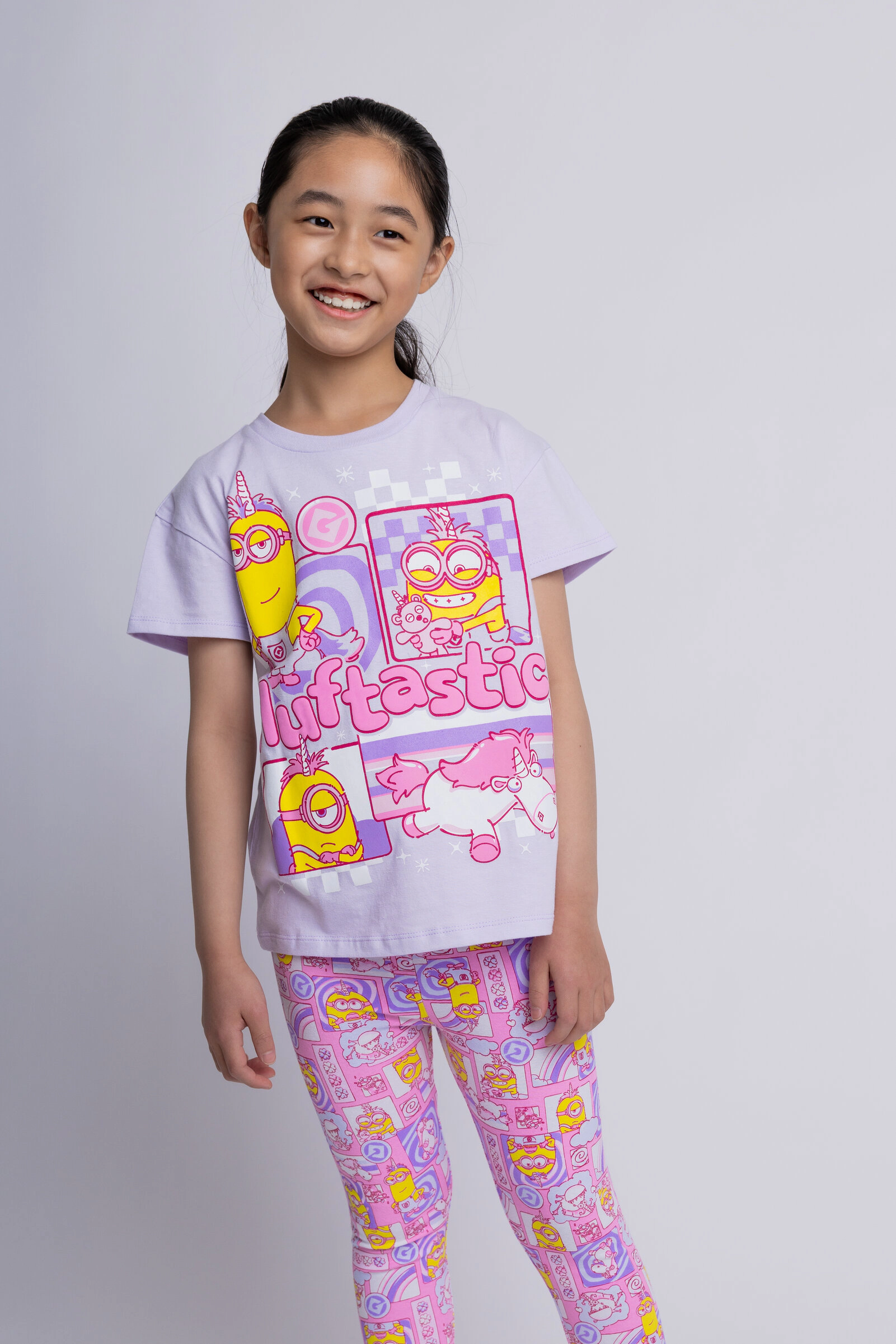 Minions Girls' 2-Piece T-Shirt and Leggings Set