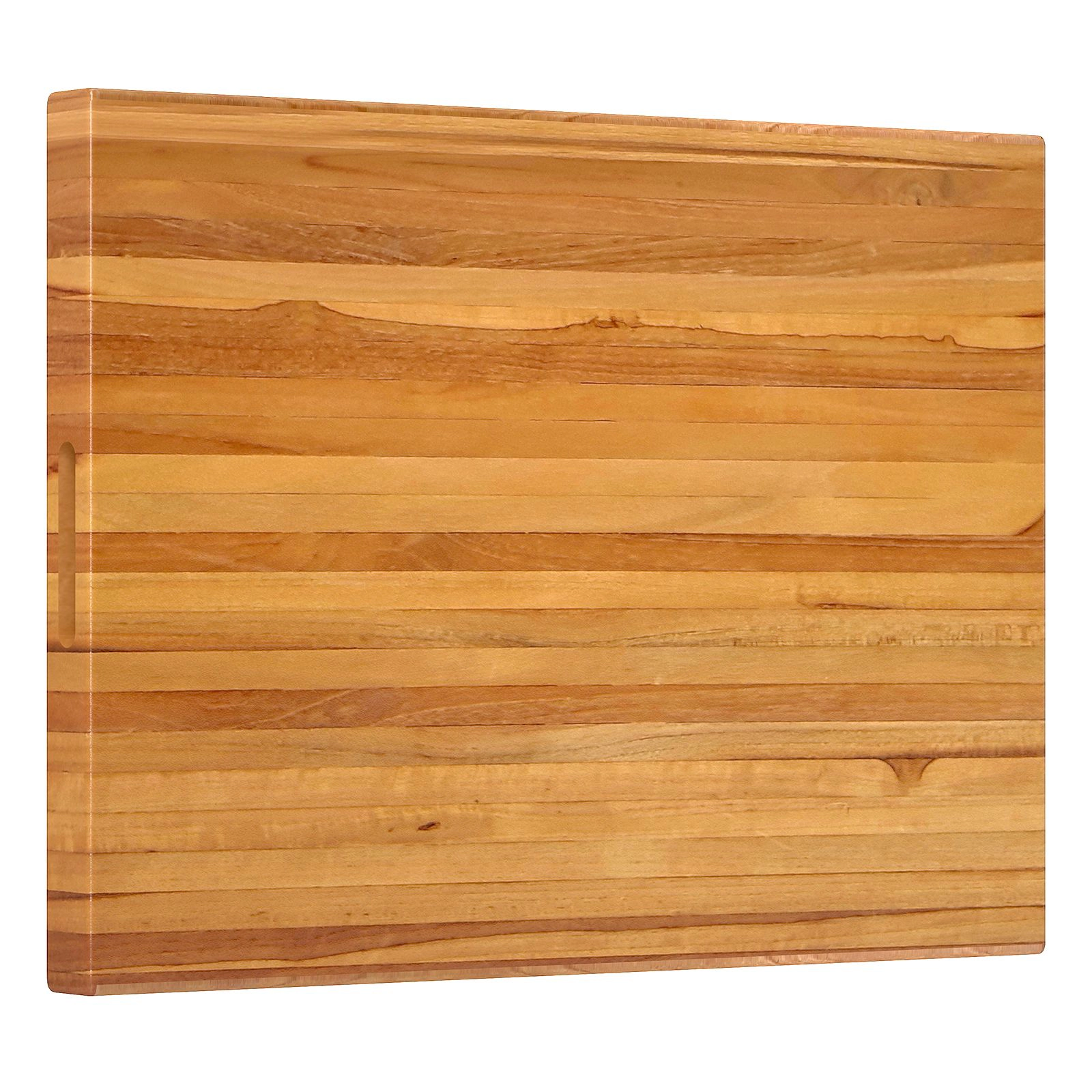 SlickBlue 24 Inch Teak Wood Cutting Board Extra Large Reversible Chopping Board