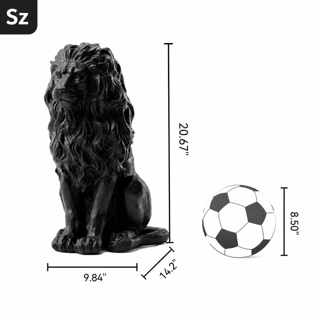 WOW PIONEER Decorative Resin Standing Statue Sculpture Art Figurine for Home Office Garden Accent Decoration