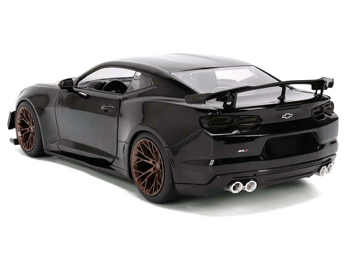 Jada 2024 Chevrolet Camaro ZL1 1LE Black "Fast X" (2023) Movie "Fast & Furious 25th Anniversary" Series 1/24