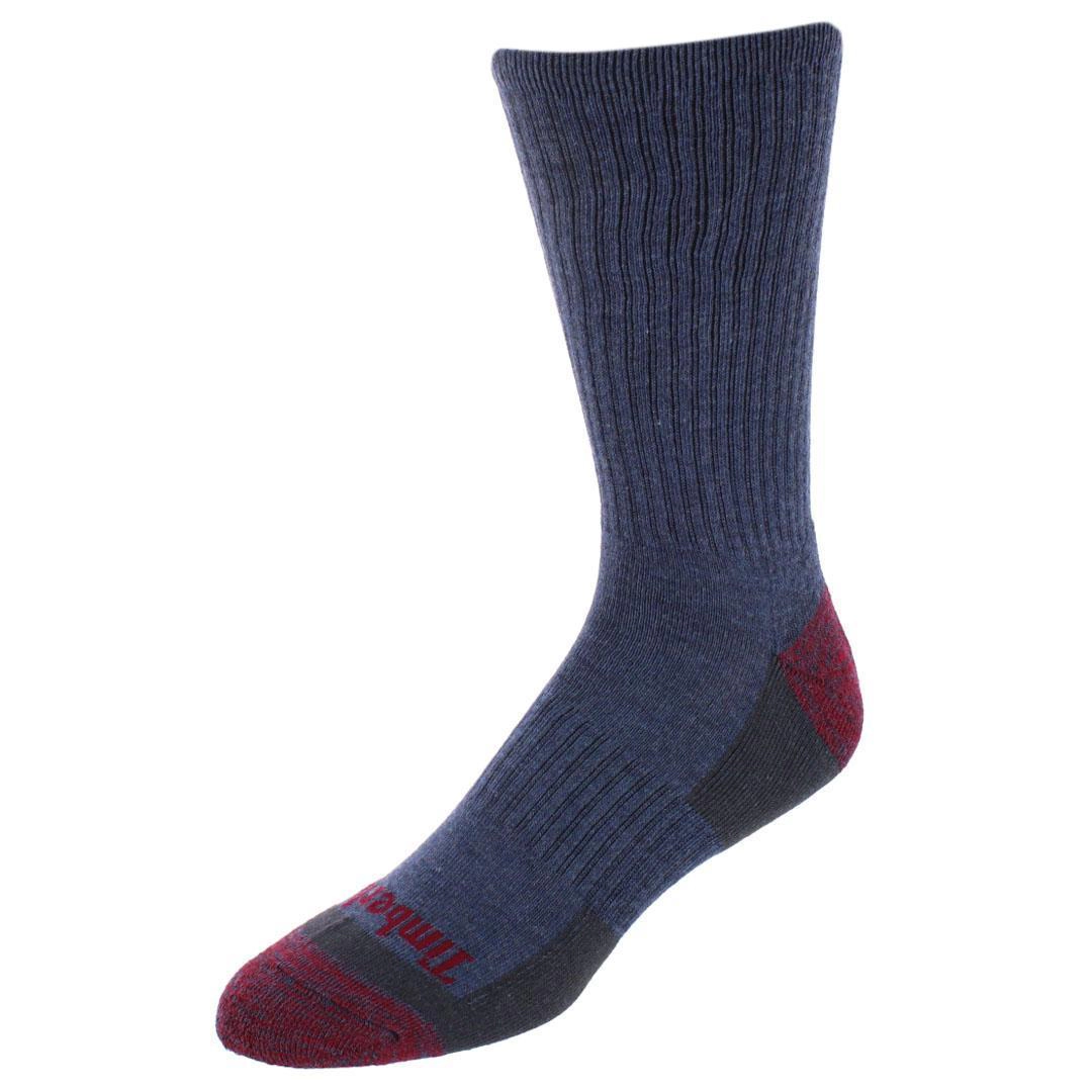 Timberland Men's Castleton Comfort Cushioned Crew Socks (4 Pack)