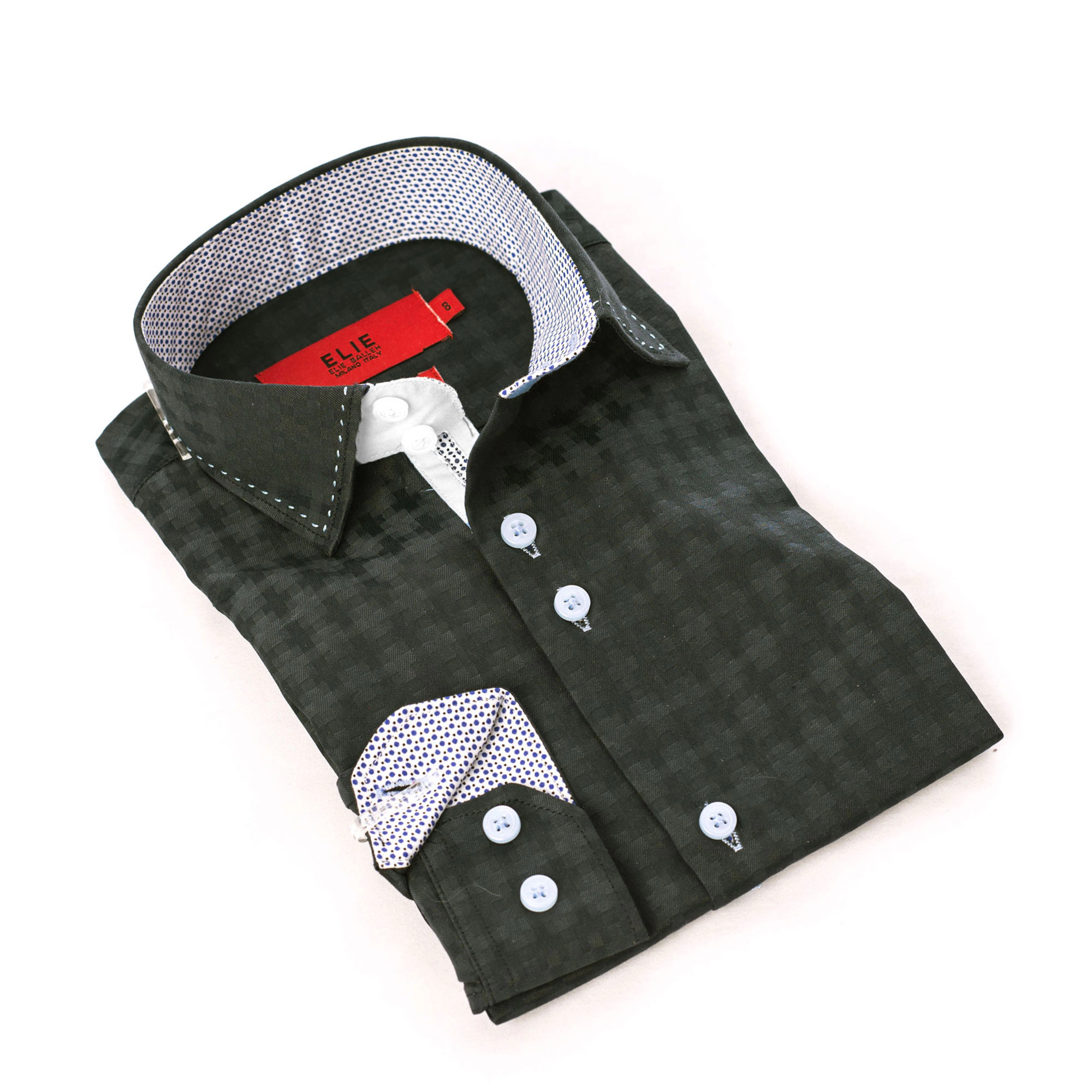 Elie Balleh Boys Slim Fit Button-Down Shirt