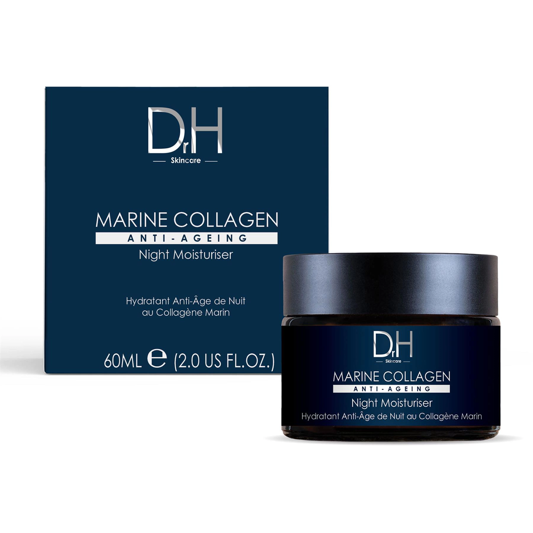 Dr H Marine Collagen Night Moisturiser 60ml