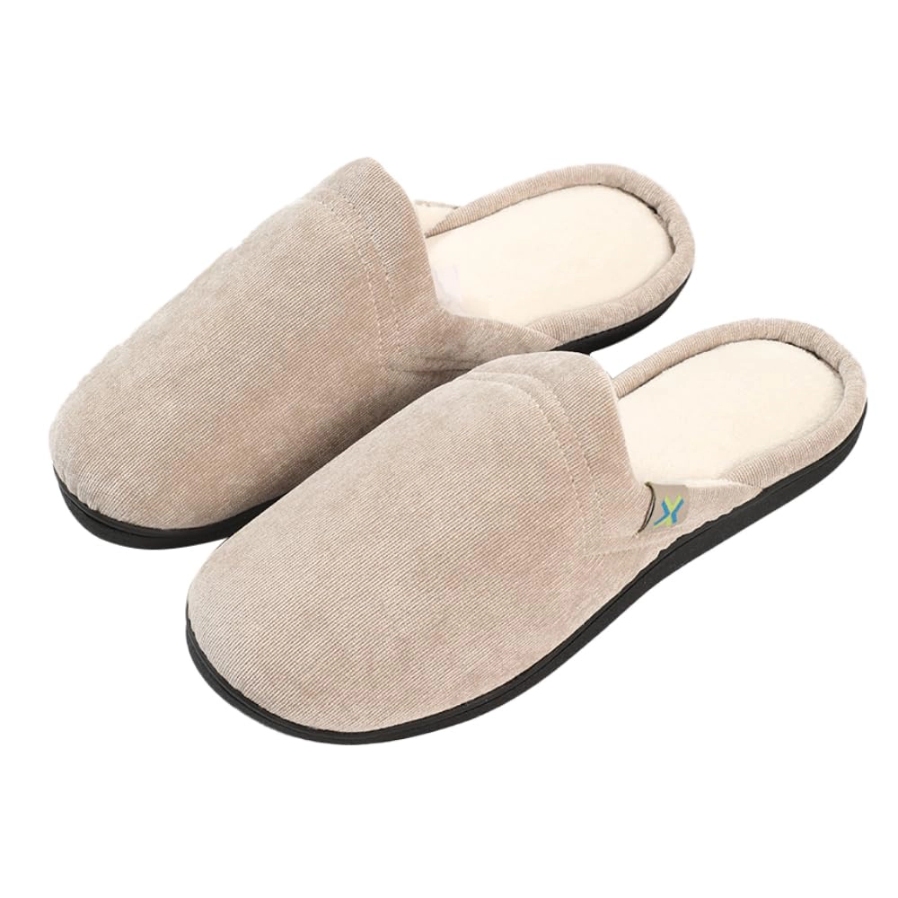 Roxoni Women’s Memory Foam Clog Slippers – Soft & Comfortable House Shoes