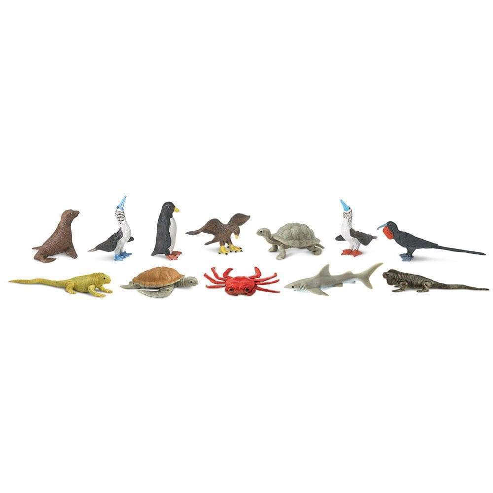 Safari Ltd. - Galapagos Animals TOOB - contains 12 Mini Figurines