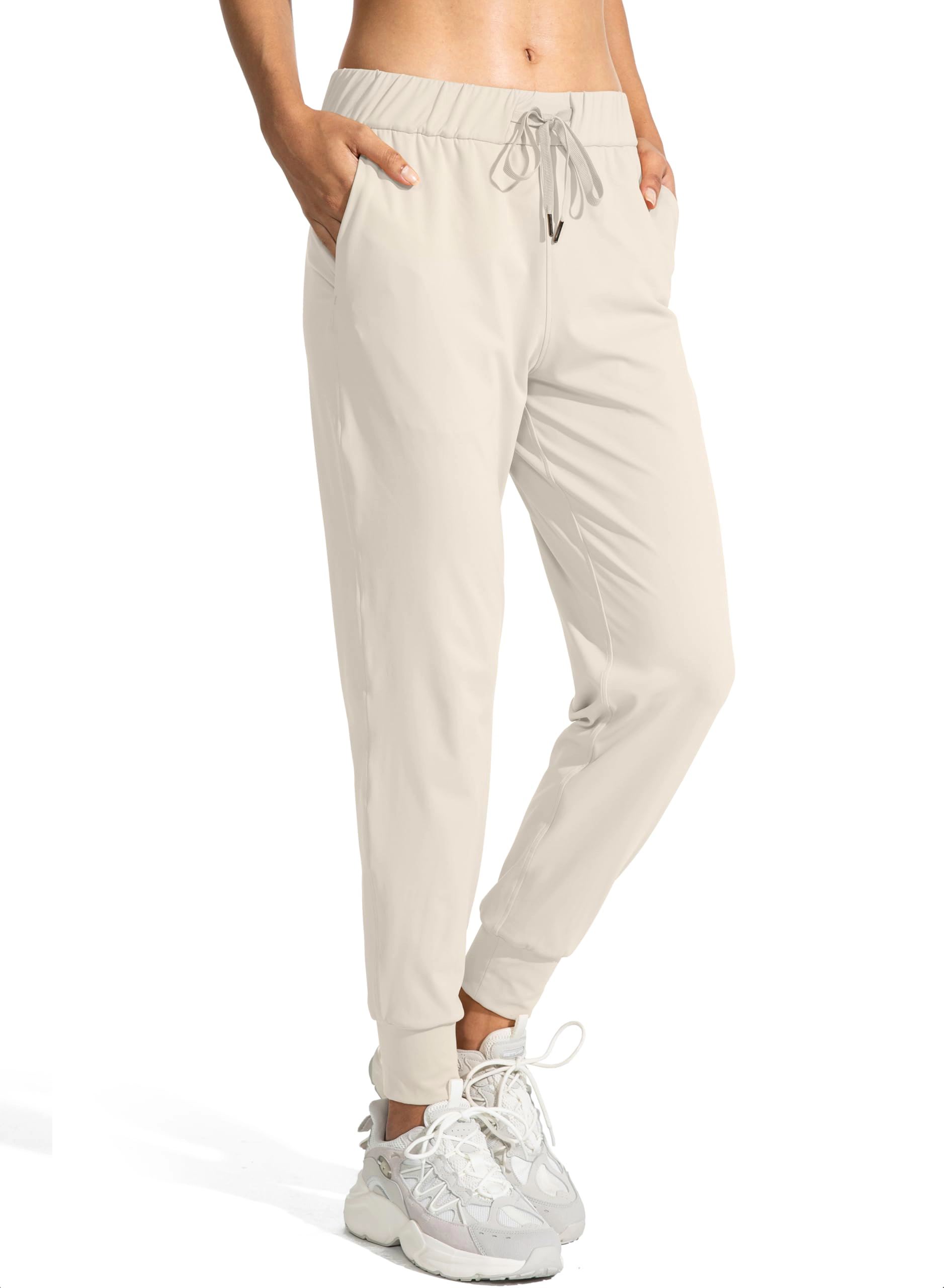 PIGFDK Women's Drawstring Joggers Pants With Pockets For Workout Lounge Running
