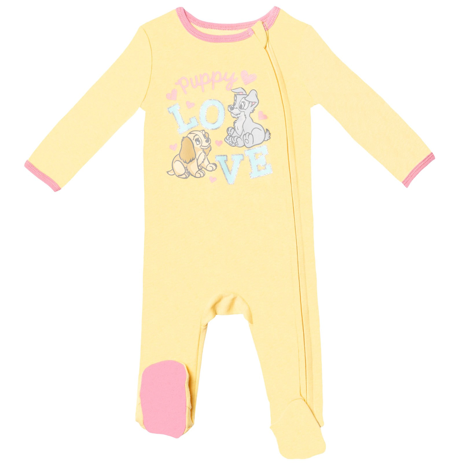 Disney Baby Girls' 2-Pack Footed Sleep N' Play