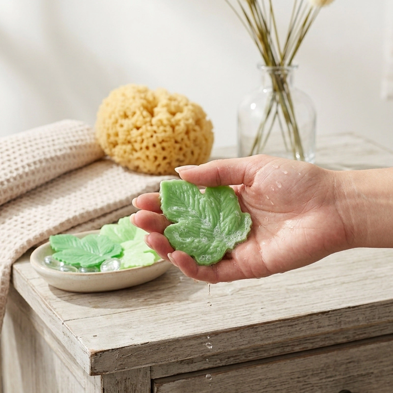 Wrapables Scented Soap Leaves