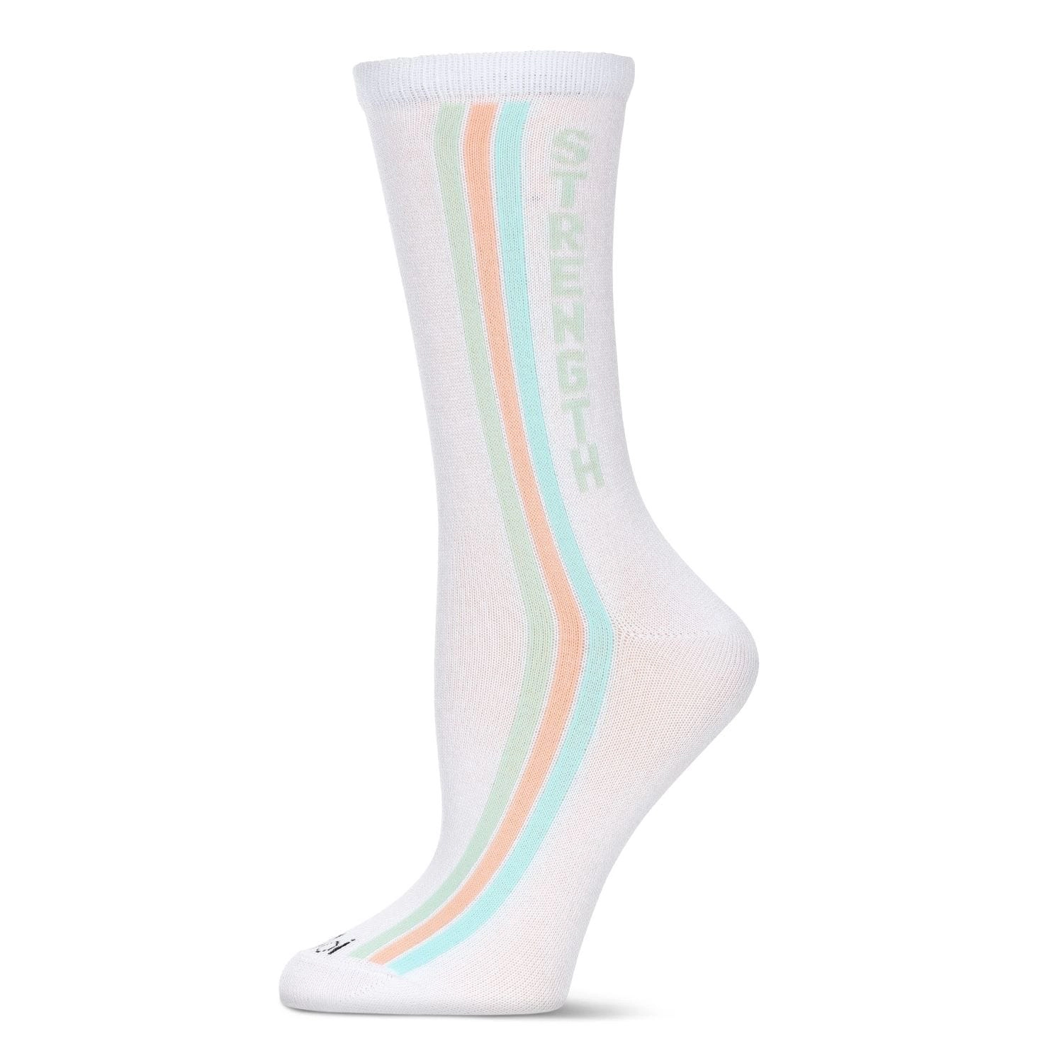 MeMoi Women's Strength Rayon From Bamboo Crew Socks