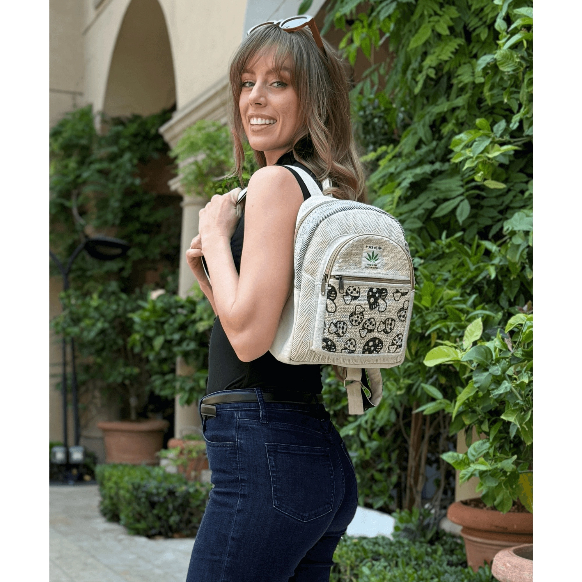 Kathmandu Collection Womens Mini Hemp Mushroom Backpack