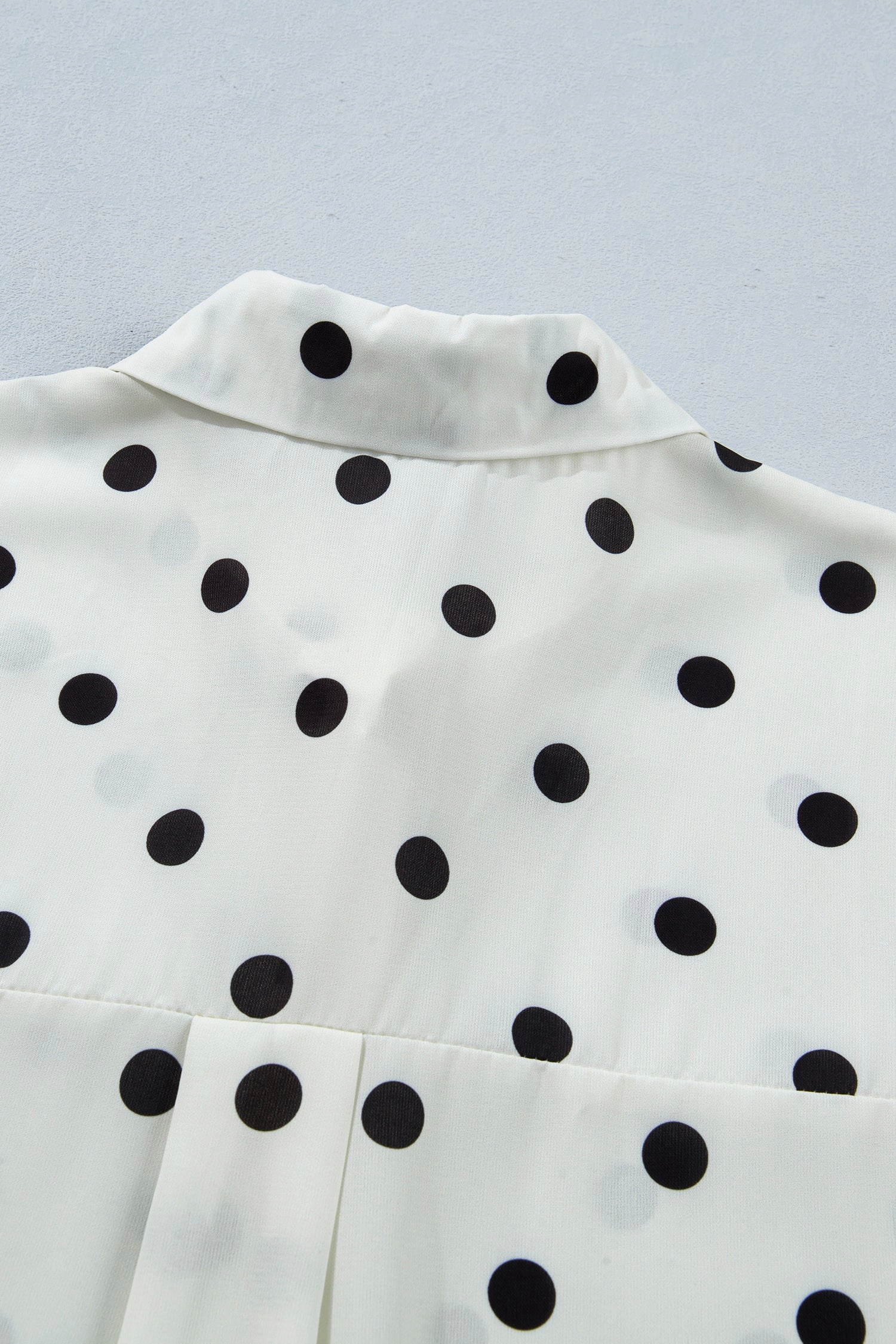 Threaded Pear Taylor Print Loose Dolman Shirt