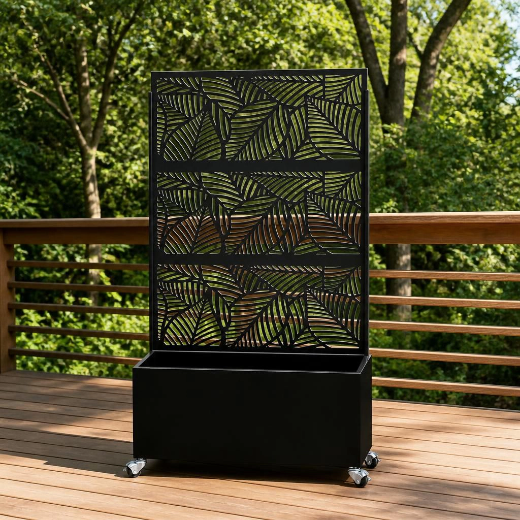 WOW PIONEER Rectangular Iron Planter Box