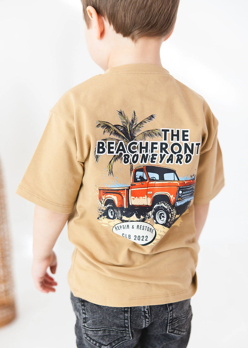 Charlie Lou Baby Boy's Beachfront Boneyard T-Shirt