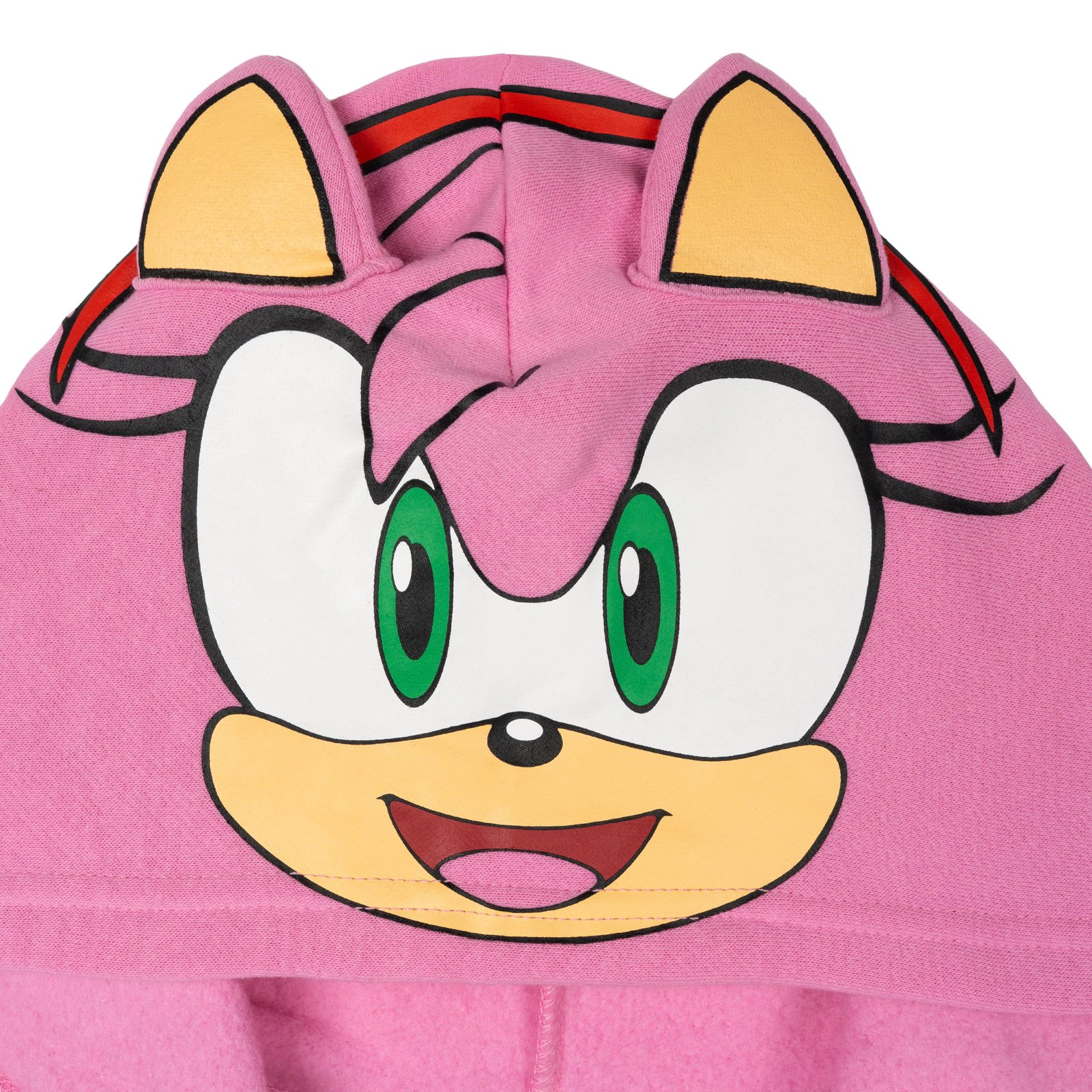 SEGA Sonic the Hedgehog Fleece Cosplay Zip-Up Hoodie