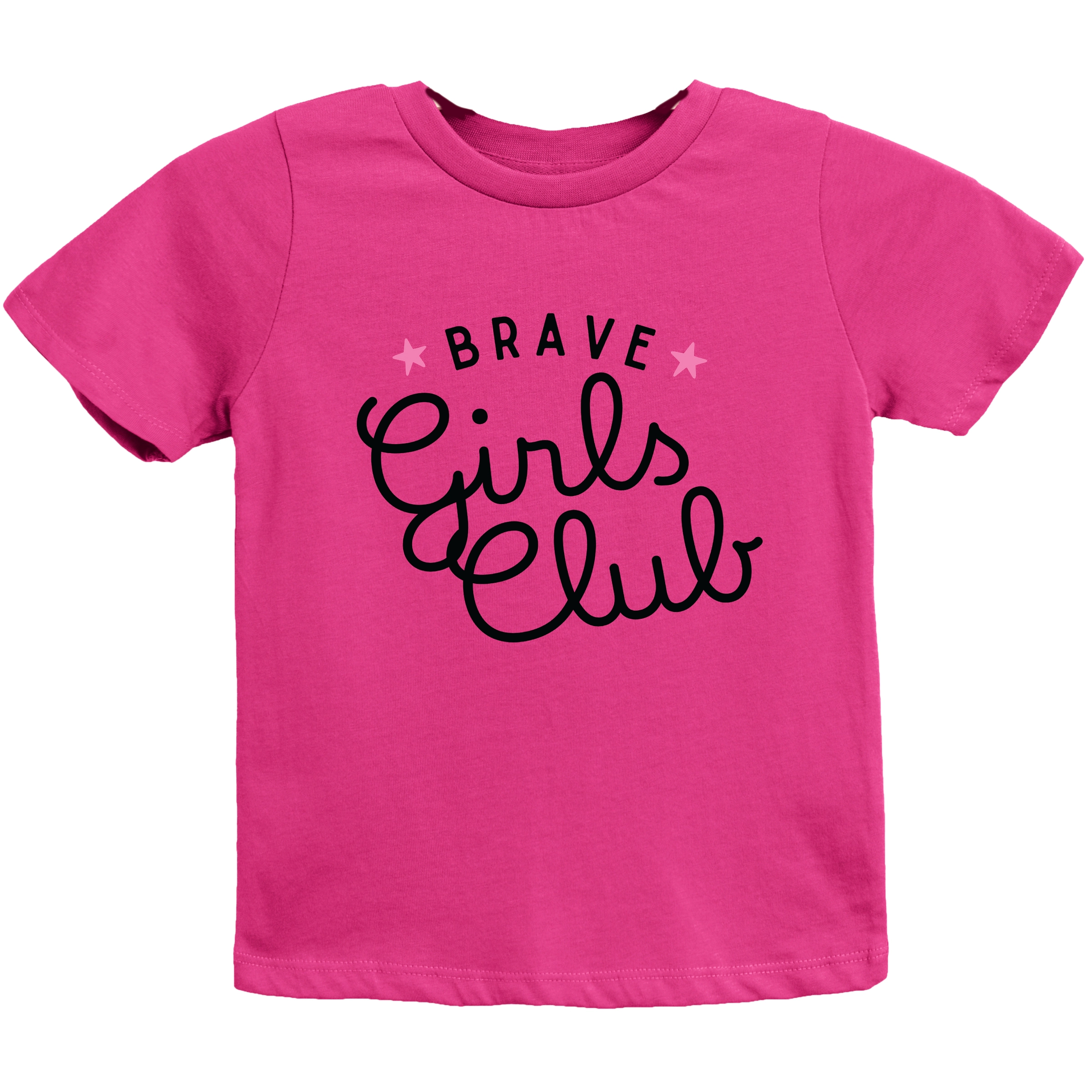 The Juniper Shop - Brave Girls Club Cursive Youth Short Sleeve Graphic T-Shirt