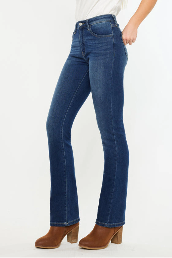 KanCan Women's Essentials High Rise Bootcut Jeans Denver