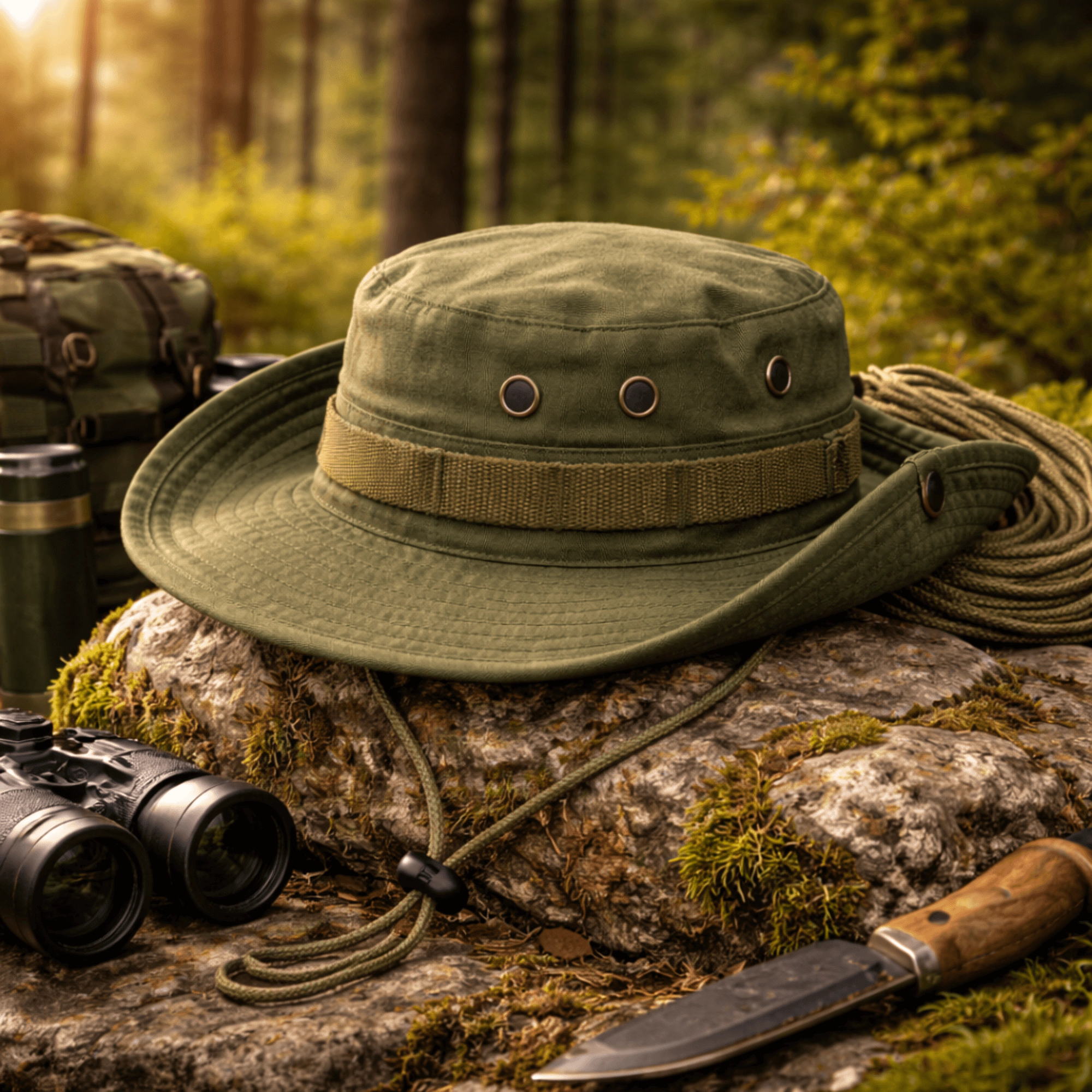 XGear Tactical Unisex Wide Brim Safari Boonie Bucket Hat