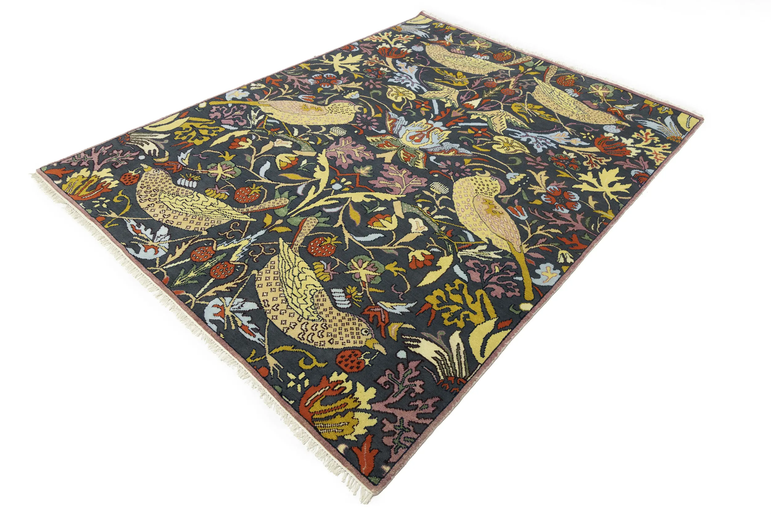 Magic Rugs Dark Gray Pictorial Tribal 8'8X11'5 Chobi Oriental Rug