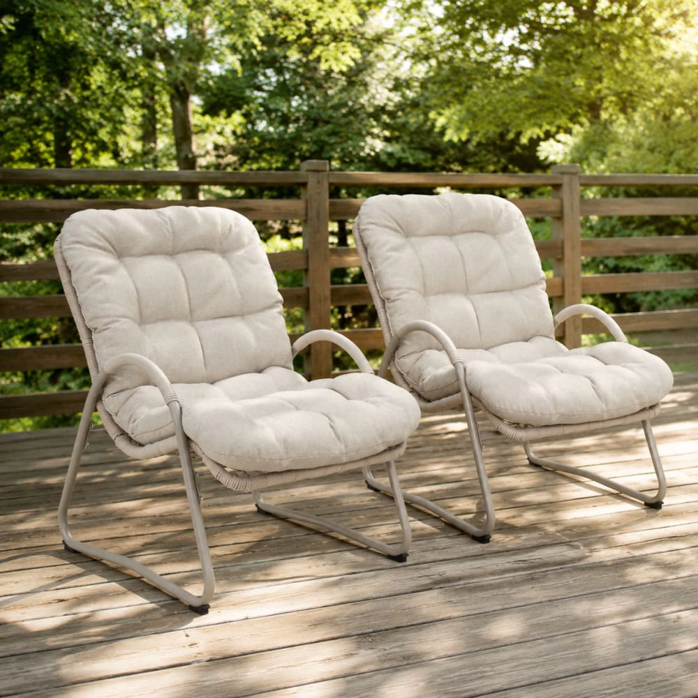 WOW PIONEER Steel Frame Patio Chair