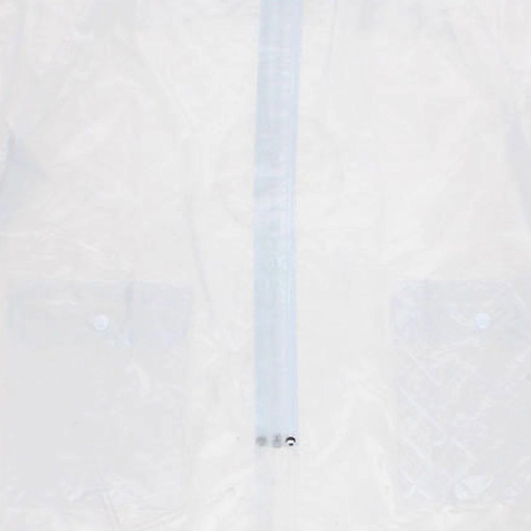 Augusta Youth Clear PVC Reusable Waterproof Rain Jacket