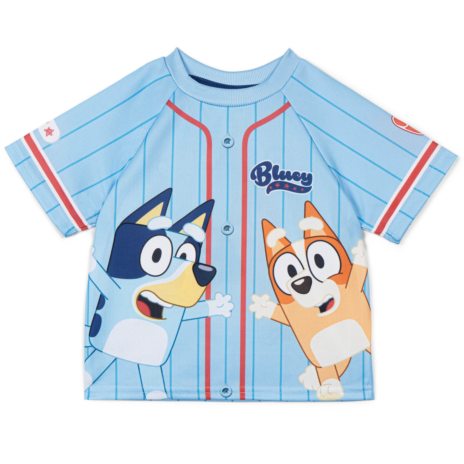 Bluey Boys' Athletic 2-Piece Tee and Shorts Set
