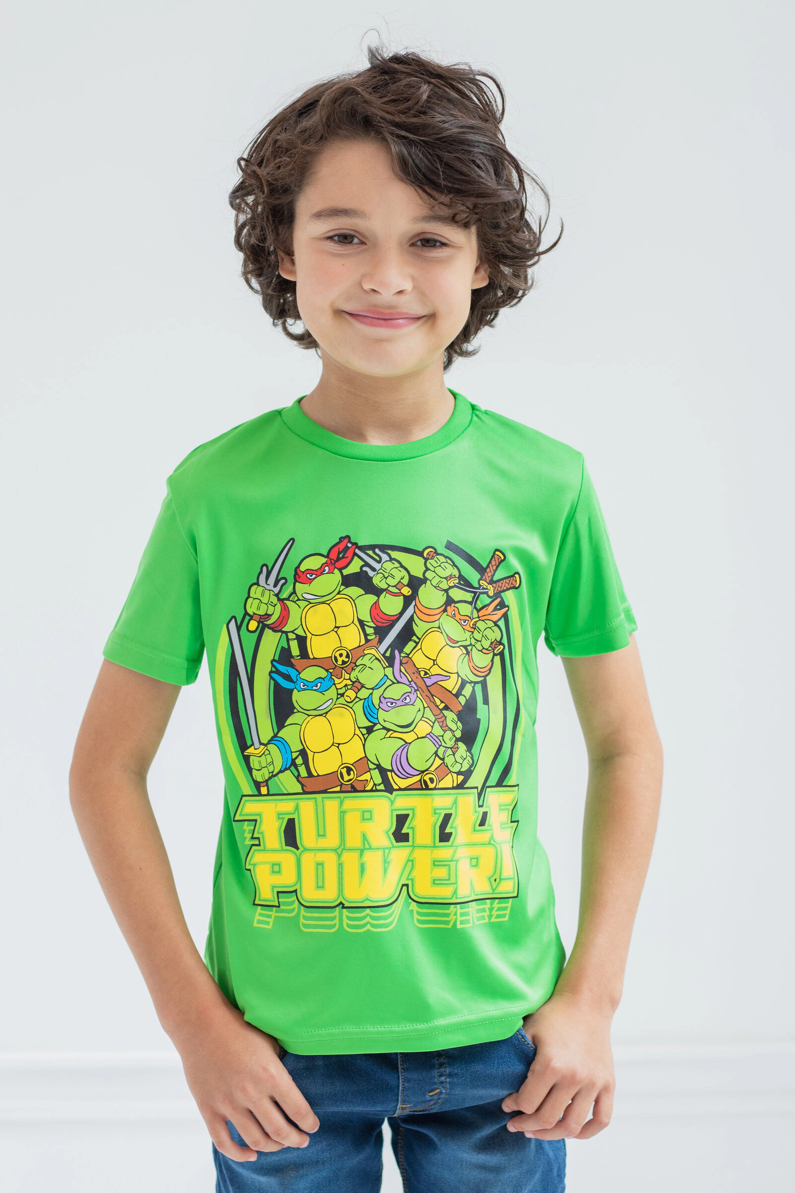 Teenage Mutant Ninja Turtles Boys' 3-Pack Athletic T-Shirts