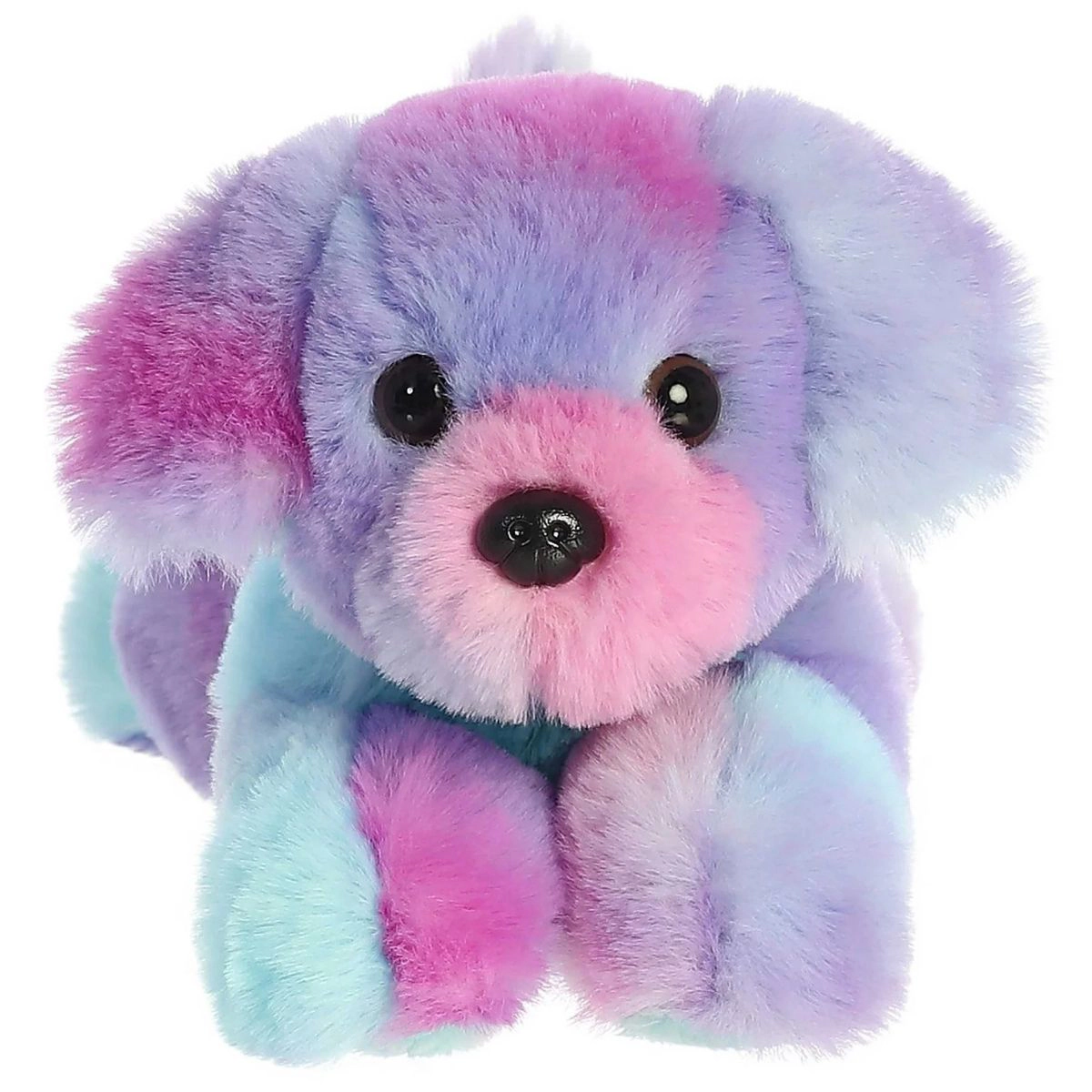 Aurora Mini Flopsie Rainbow Puppy Stuffed Animal - 8-Inch Plush