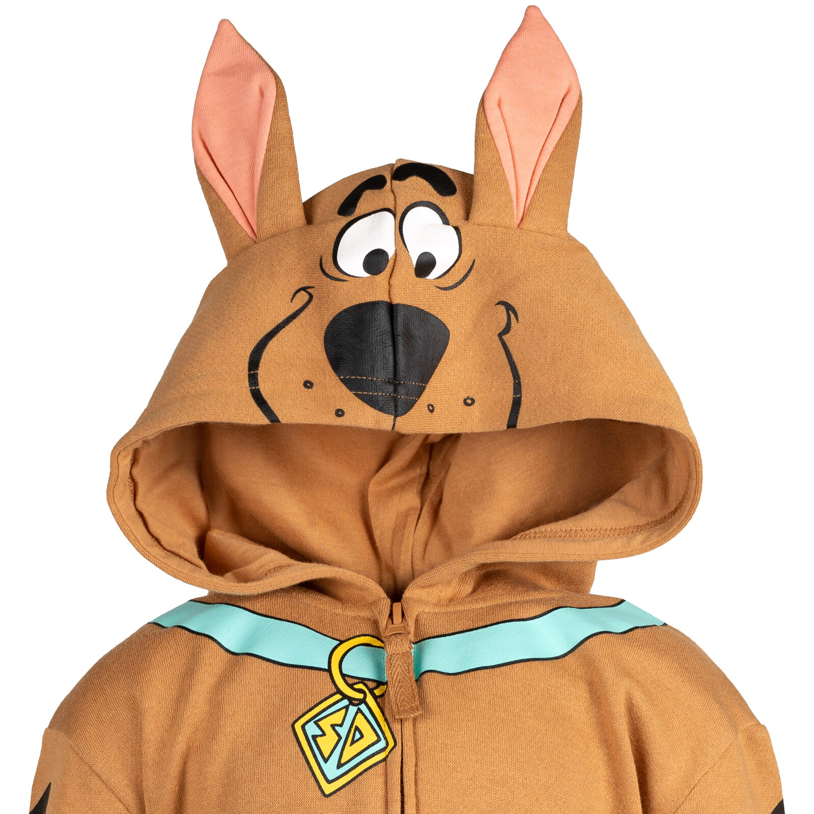 Scooby-Doo Cosplay Fleece Zip-Up Hoodie