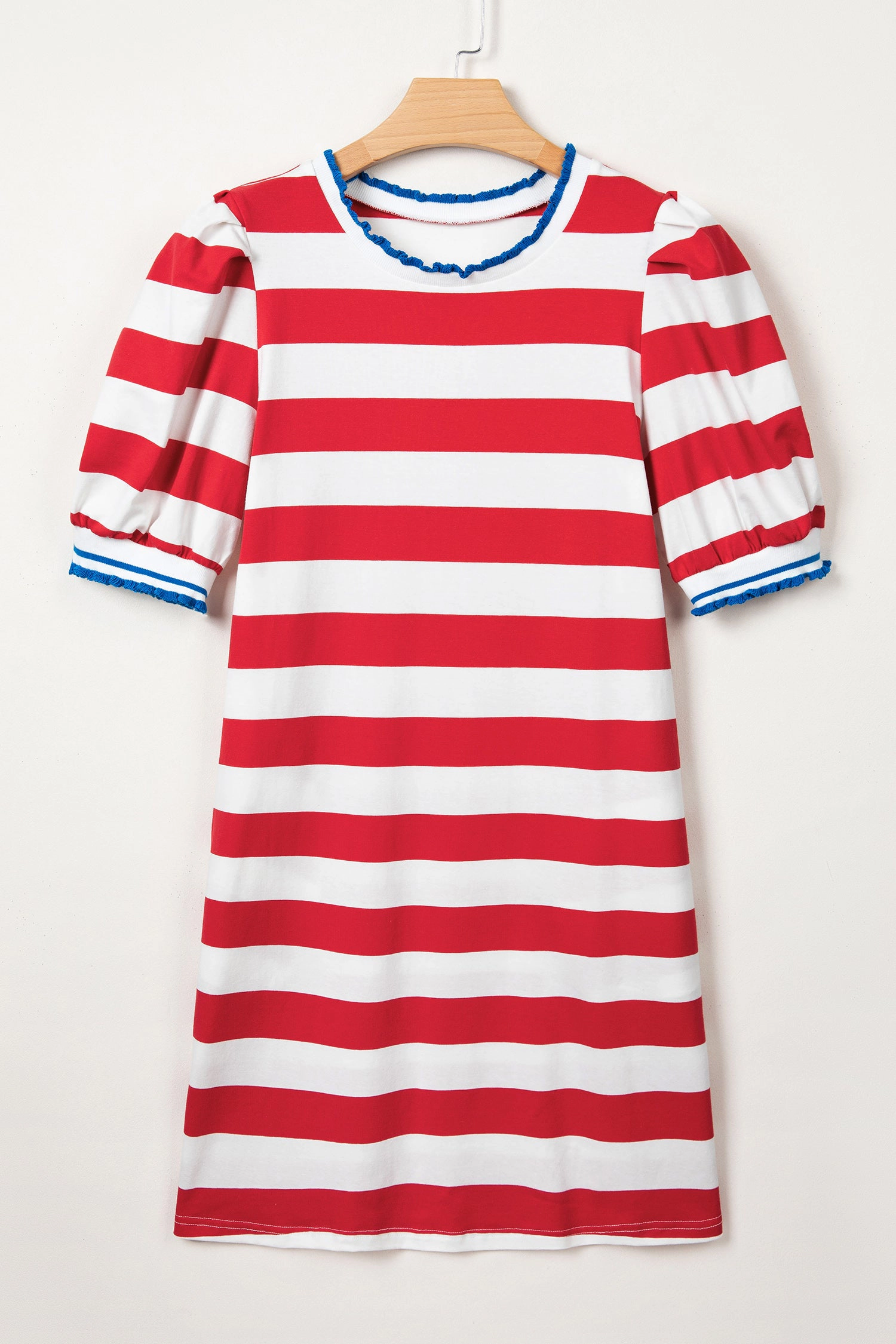 Threaded Pear Womens Miriam Sleeve Shift Mini Dress